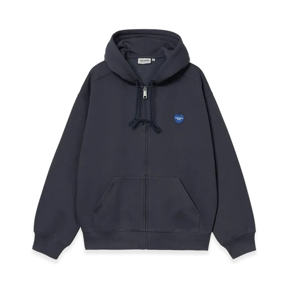 Carhartt WIP Hoodedheart Ii Hartt Sweat Jacket "Blue"