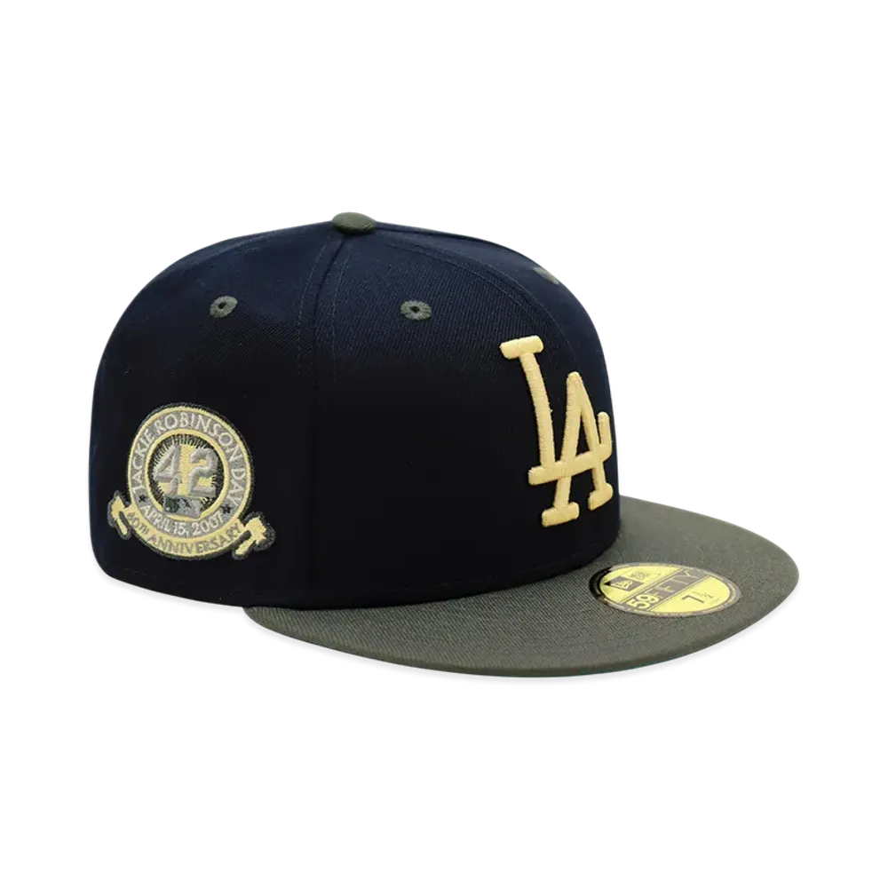 NEW ERA x THE CAP 59FIFTY Traditional Navy Los Angeles Dodgers "Navy"
