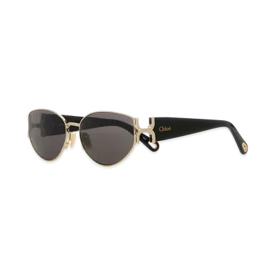 Chloe Women's Acetate Sunglasses "Black"