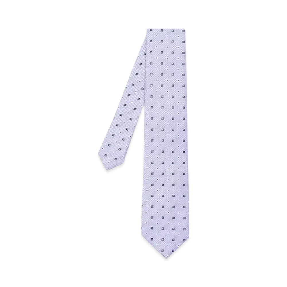 Paul Smith Contrast Floral Tie "LightBlue"