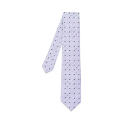 Paul Smith Contrast Floral Tie "LightBlue"