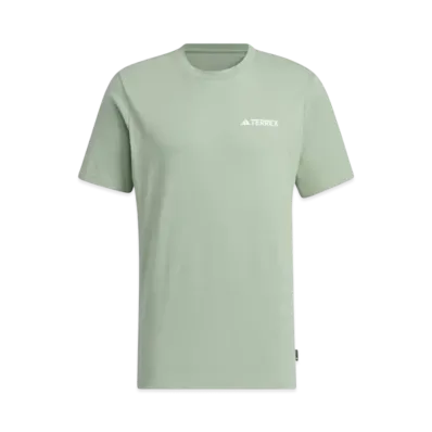 adidas Graphic Polygiene 230 GSM Short Sleeve T-Shirt "Silver Green"