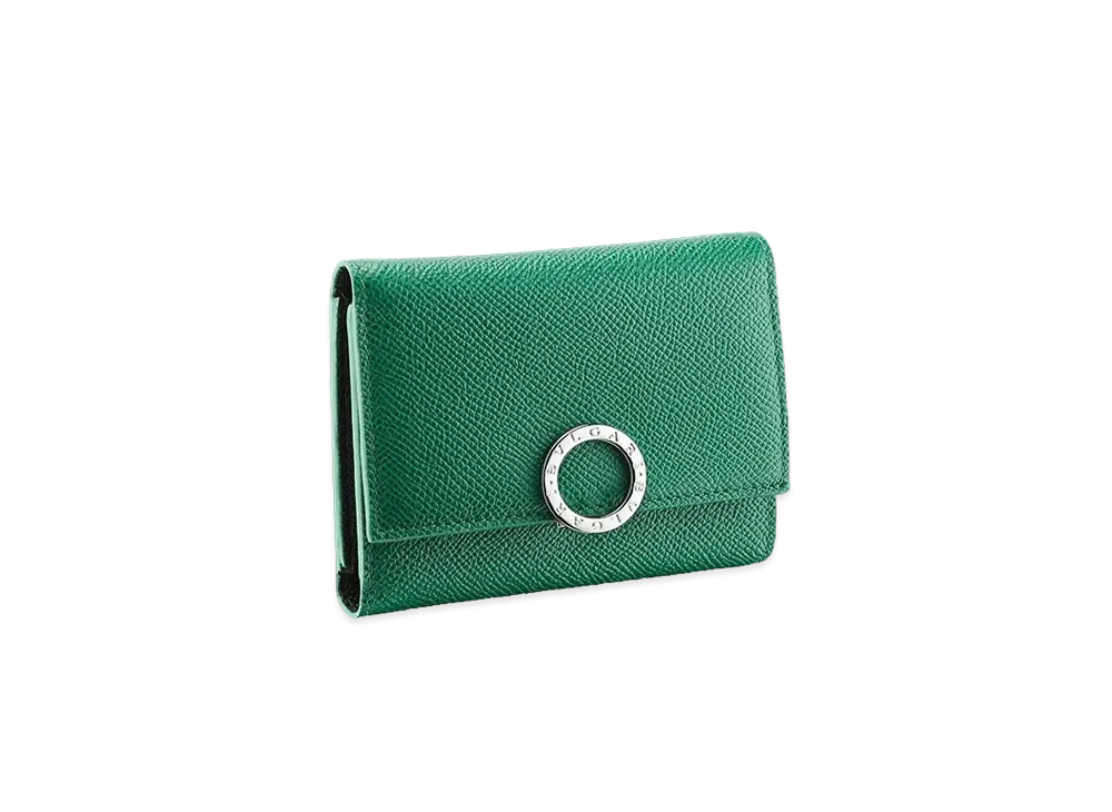 BVLGARI BVLGARI MAN Bifold Wallet "Green"