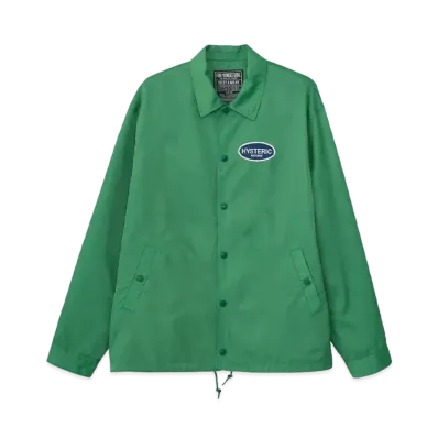 HYSTERIC GLAMOUR Hysteric Records Coach Jacket "Green"