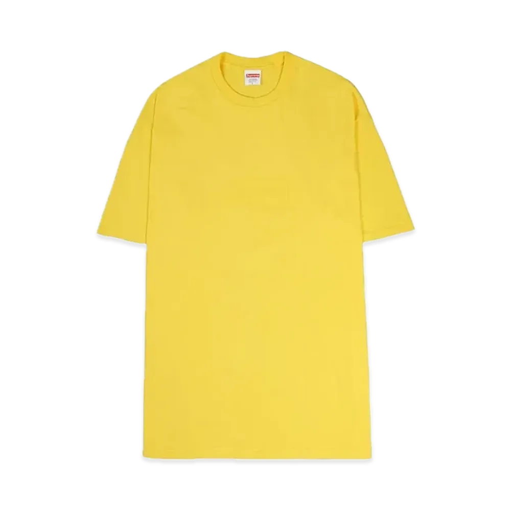 Supreme Tonal Box Logo Tee "Yellow"
