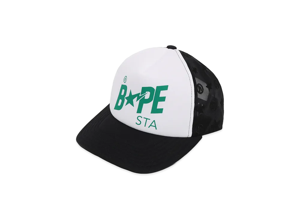 A BATHING APE x HIDDEN Bape Sta Mesh Cap "Black"