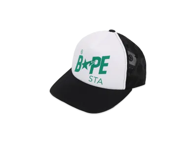 A BATHING APE x HIDDEN Bape Sta Mesh Cap "Black"