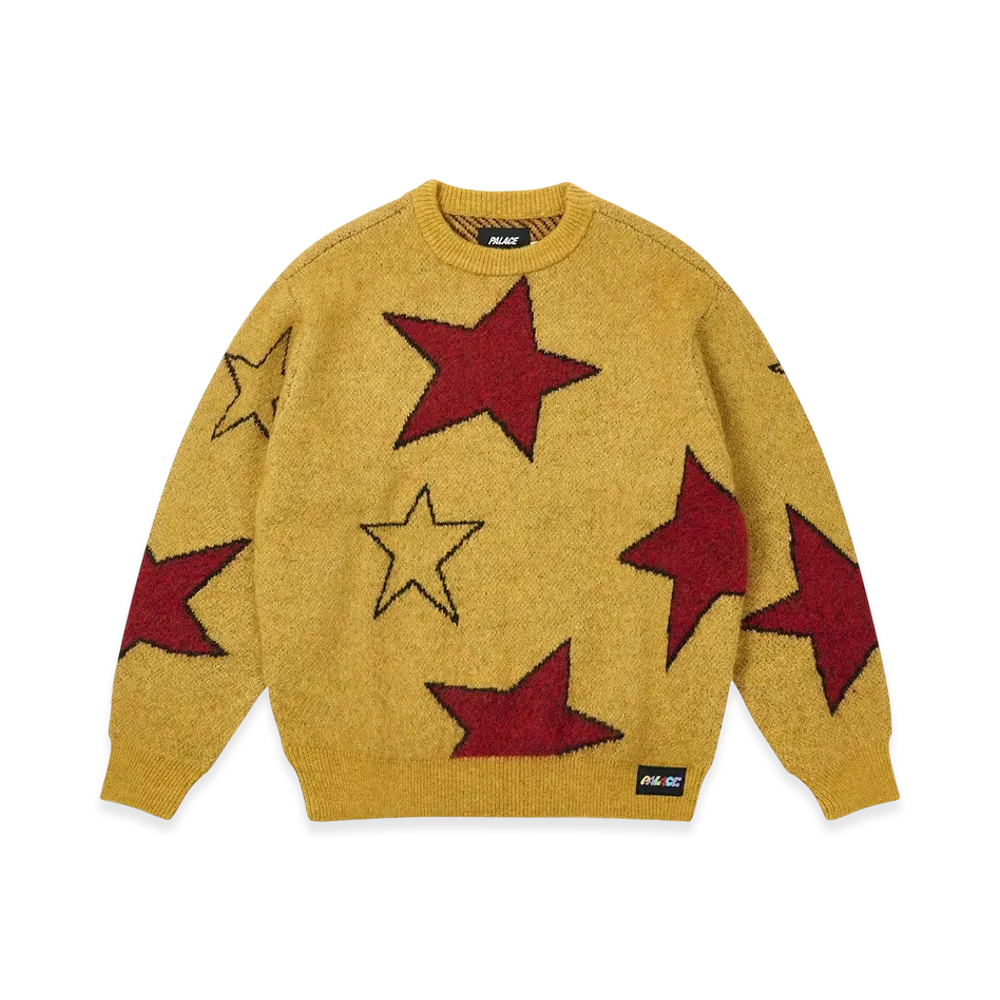 PALACE Mark Bode Knit "Yellow"