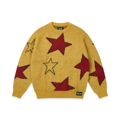 PALACE Mark Bode Knit "Yellow"