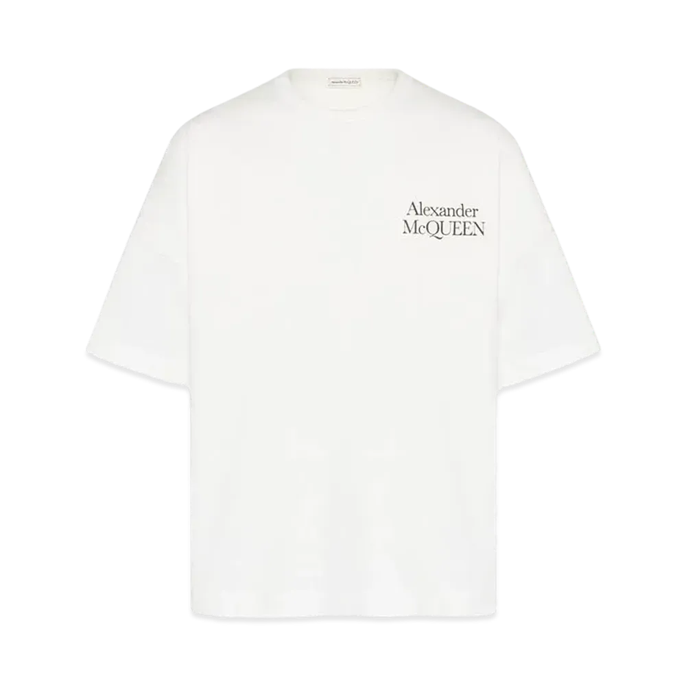 Alexander McQUEEN Exploded Logo T-Shirt "White"