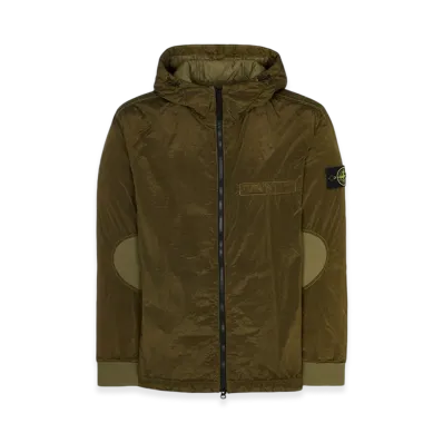Stone Island 42819 Nylon Metal in Econyl Regenerated Nylon with Primaloft TC Hooded Blouson - 23FW "Olive Green"