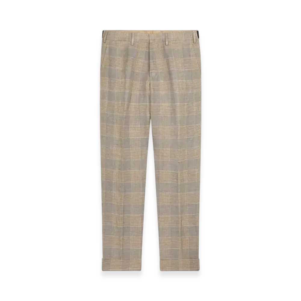 DRIES VAN NOTEN Cuffed Pants "Mustard"