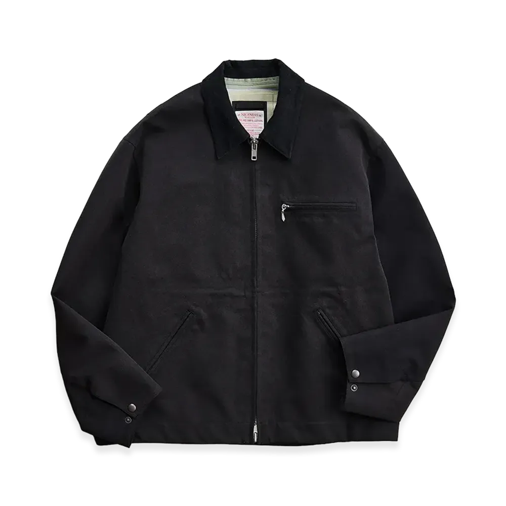 NICENESS Burden 3-Layer Work Jacket "Black"