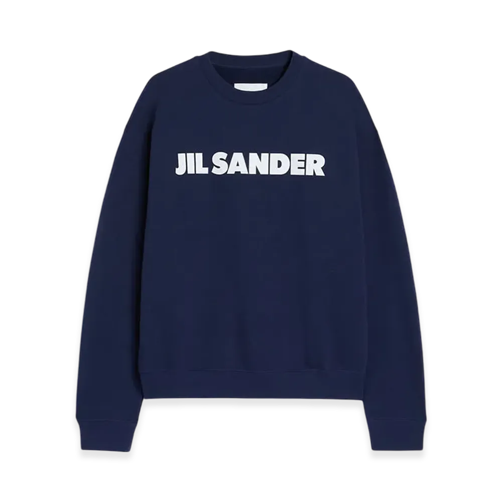 Jil Sander Logo Sweatshirt "Violet Night"