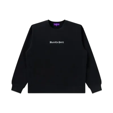 BlackEyePatch OE LOGo Crew Sweat "Black"