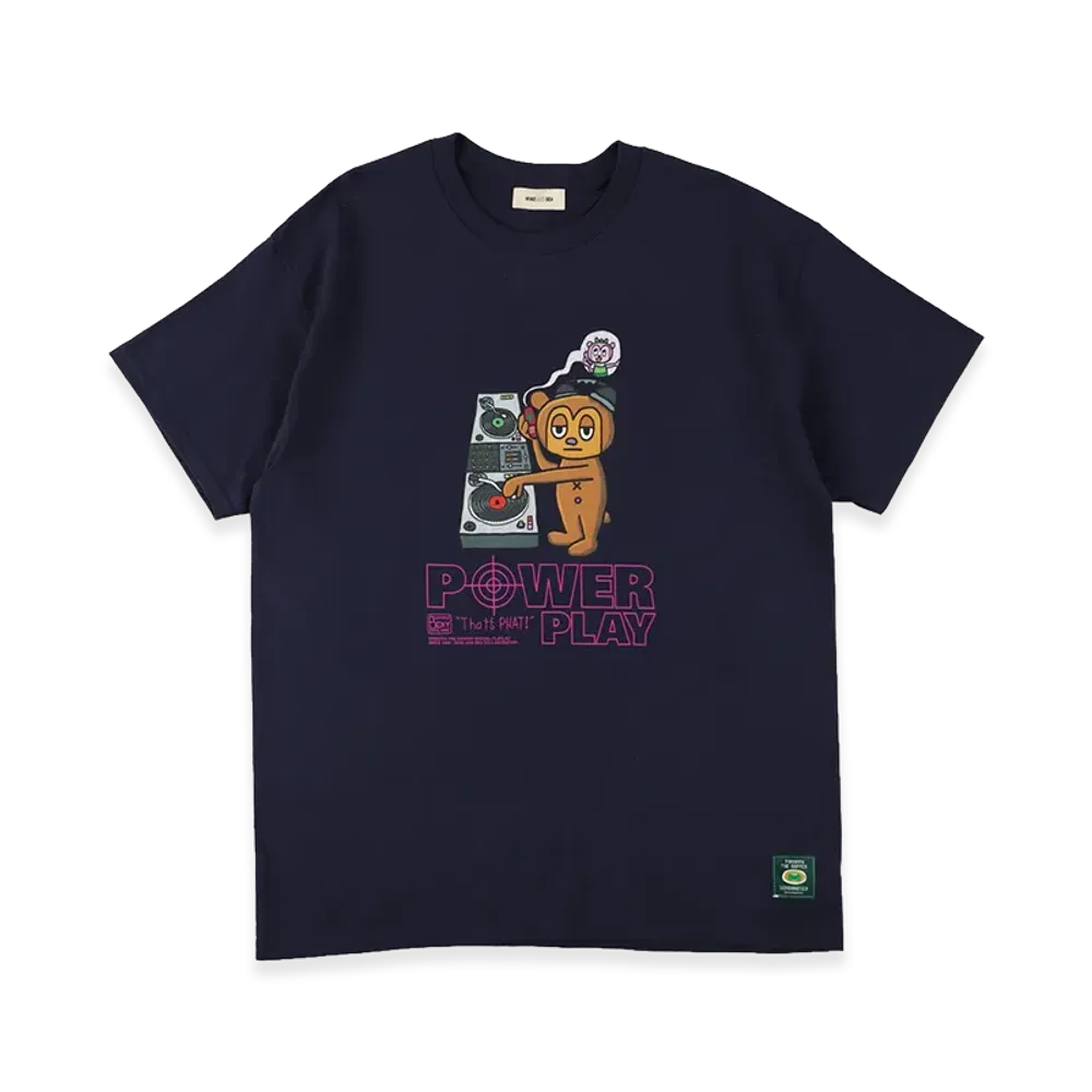 WIND AND SEA x PARAPPA PJ Berri Tee "Navy"