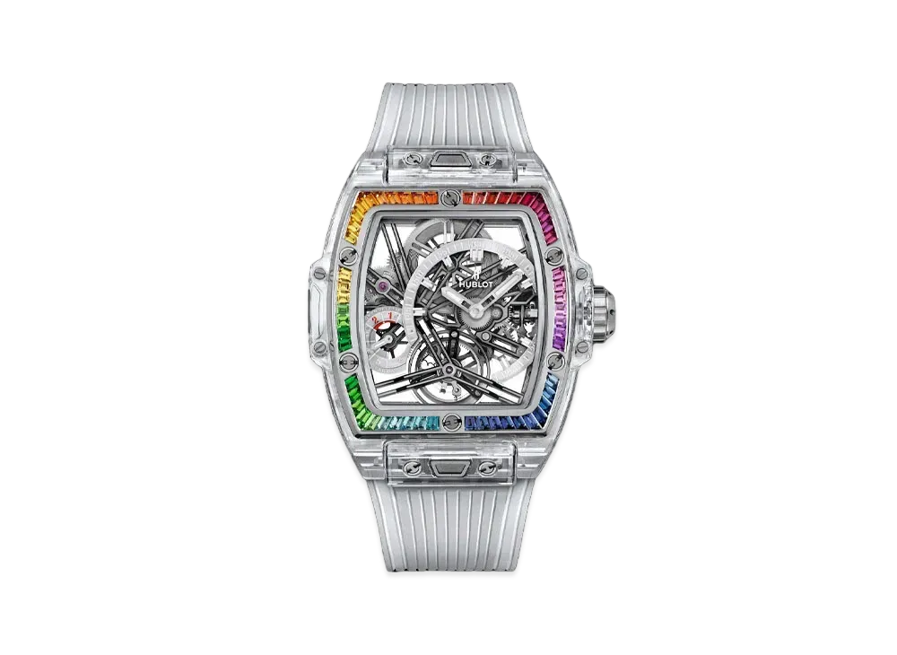 HUBLOT Spirit of Big Bang Tourbillon Sapphire Rainbow 42mm