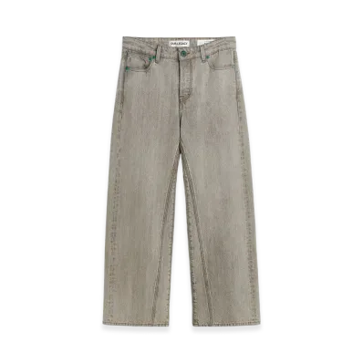 OUR LEGACY Women's Treble Cut "Concrete Chain Twill"