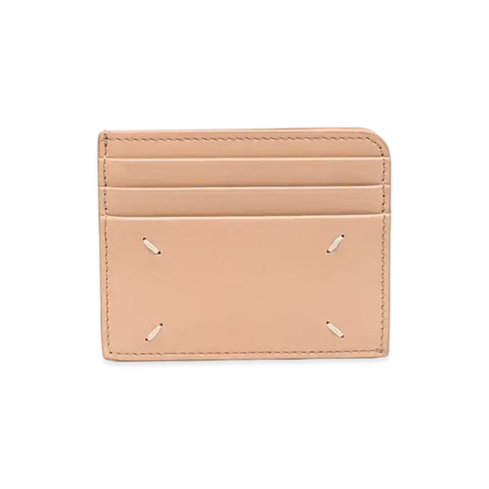 Maison Margiela 4-Stitches Cardholder "Beige"