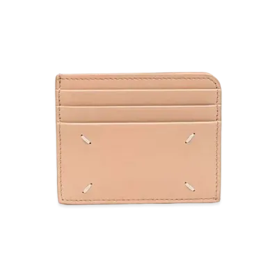 Maison Margiela 4-Stitches Cardholder "Beige"