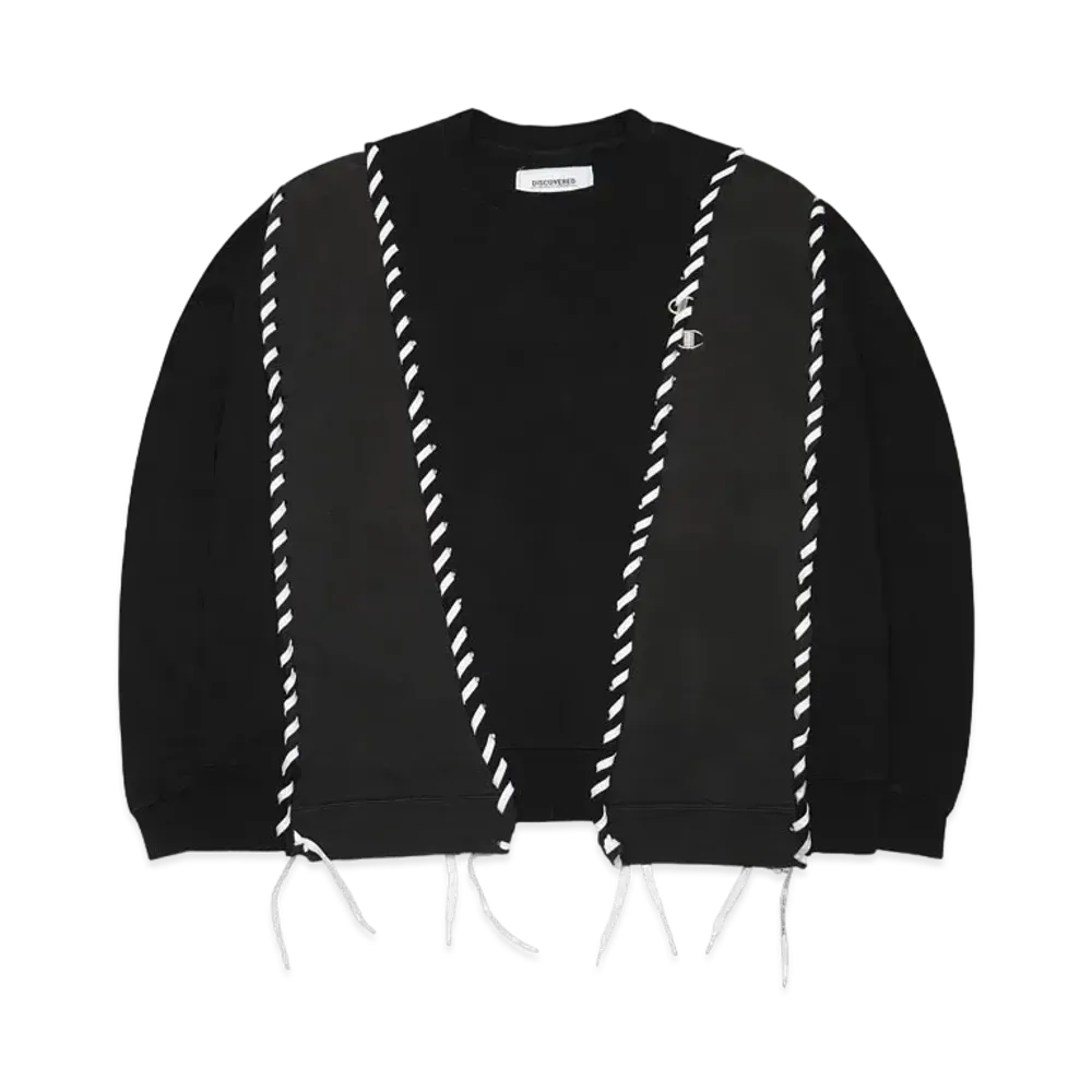 DISCOVERED WIDE CHAMP SWEAT (SNKRDUNK EXCLUSIVE) "BLACK"