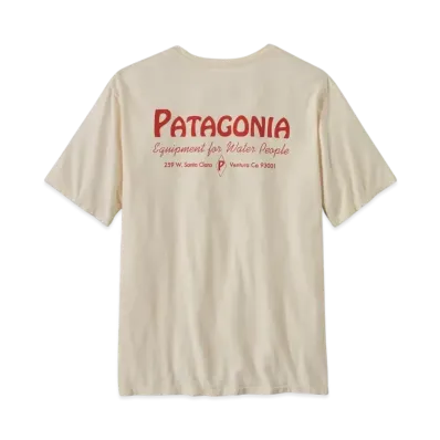 Patagonia Men's Water People Organic Pocket Tee "Natural"