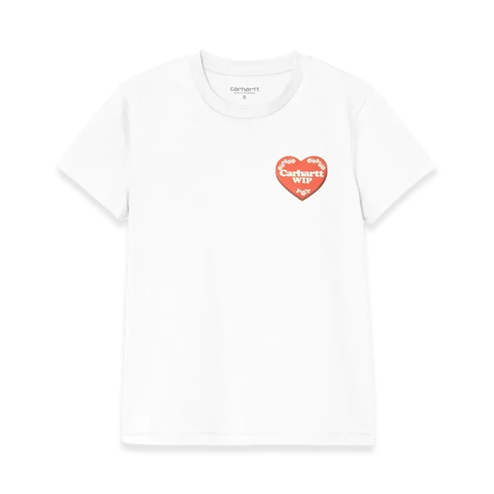 Carhartt WIP Women's S/S Hartt Case T-Shirt "White"