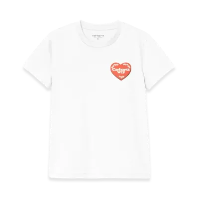 Carhartt WIP Women's S/S Hartt Case T-Shirt "White"