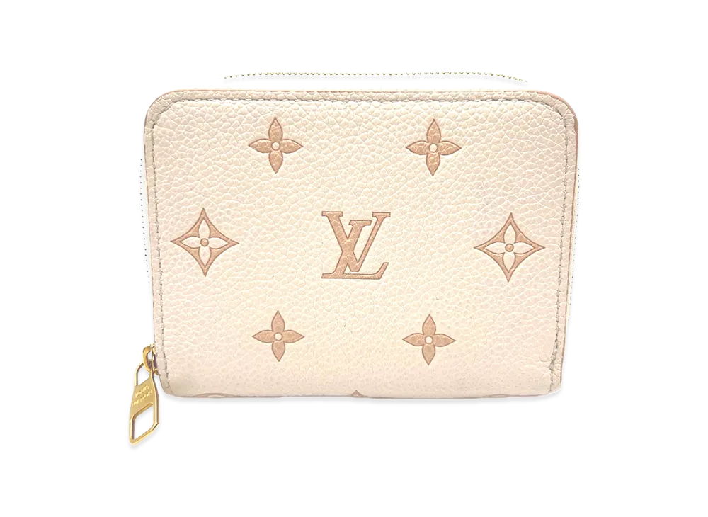 Louis Vuitton Zippy Coin Purse Monogram Empreinte "Pink"