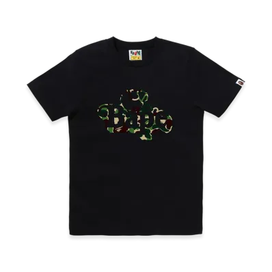 A BATHING APE Ladies Milo On Bape Tee "Black/Green"