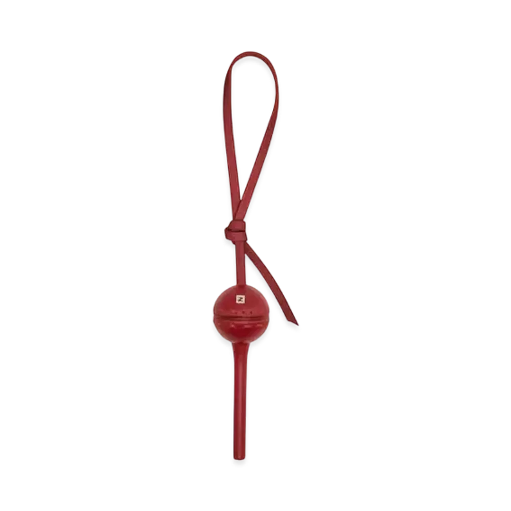 FENDI Lollipop Holder Charm "Burgundy"