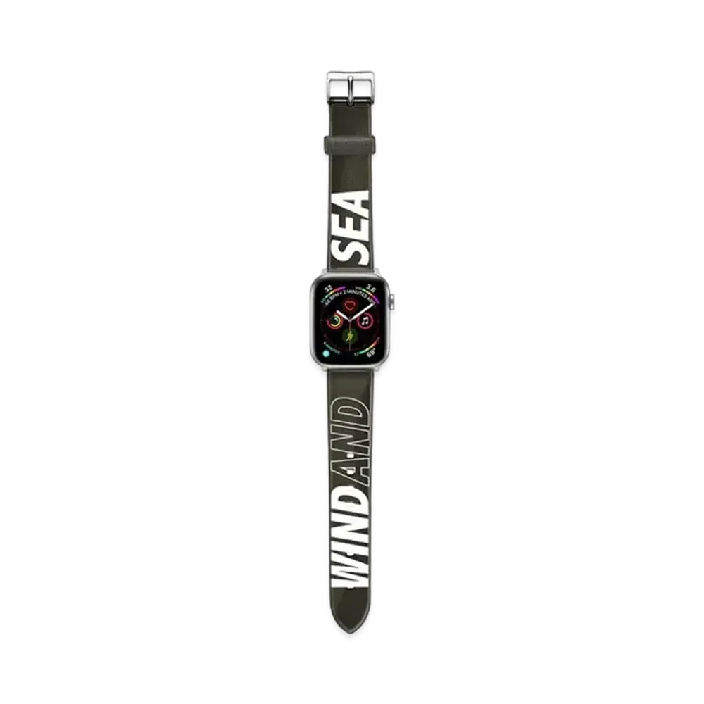 WIND AND SEA x CASETIFY TPU WATCH BAND (WDS) "Black"