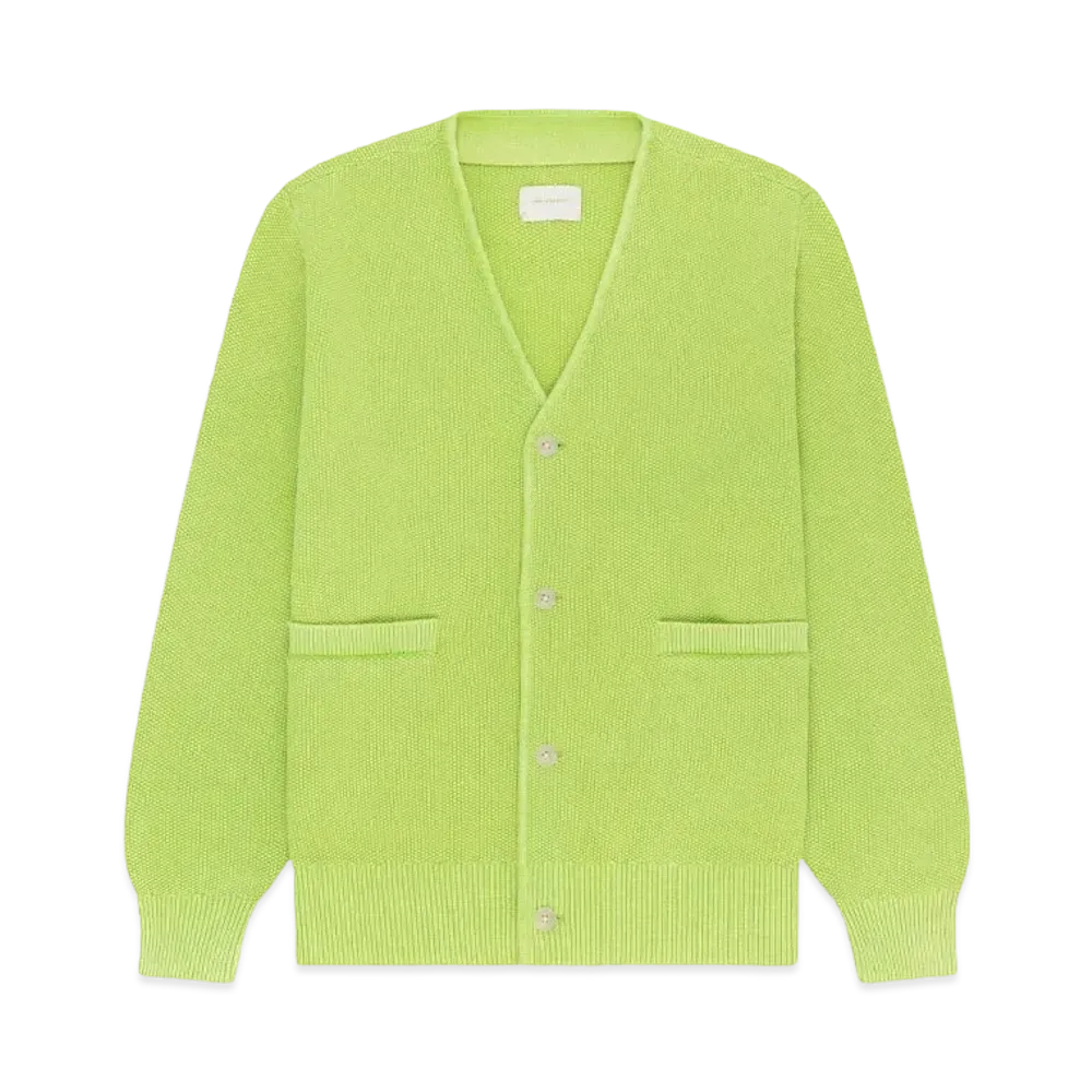 Aime Leon Dore Washed Cardigan "Green"