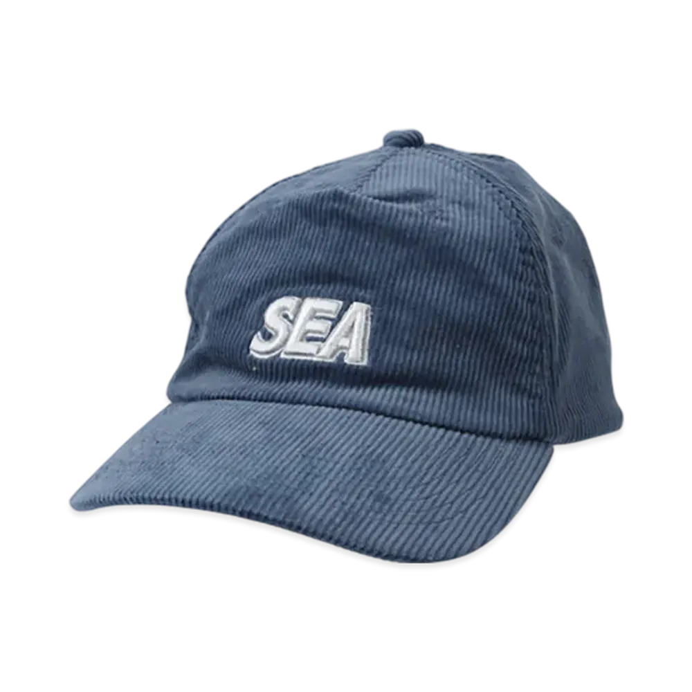 WIND AND SEA Corduroy ESS Cap "Blue"