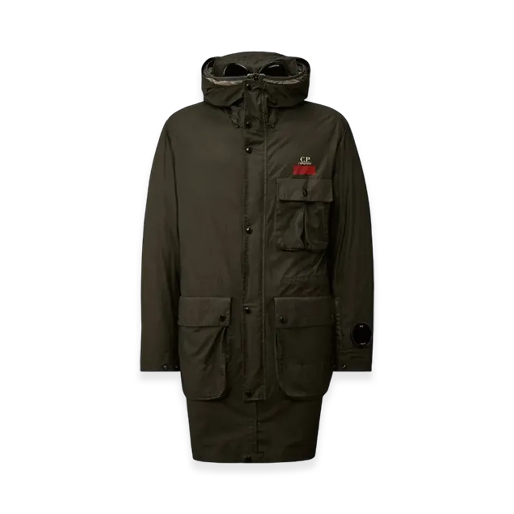 C.P. Company Gore G-Type Long Mille Jacket "Dark Shadow Grey"