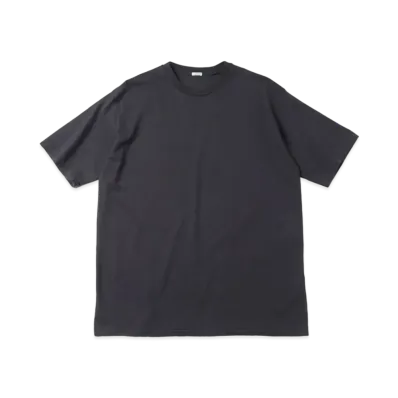 A.PRESSE Cashmere Blend S/S T-Shirt "Charcoar"