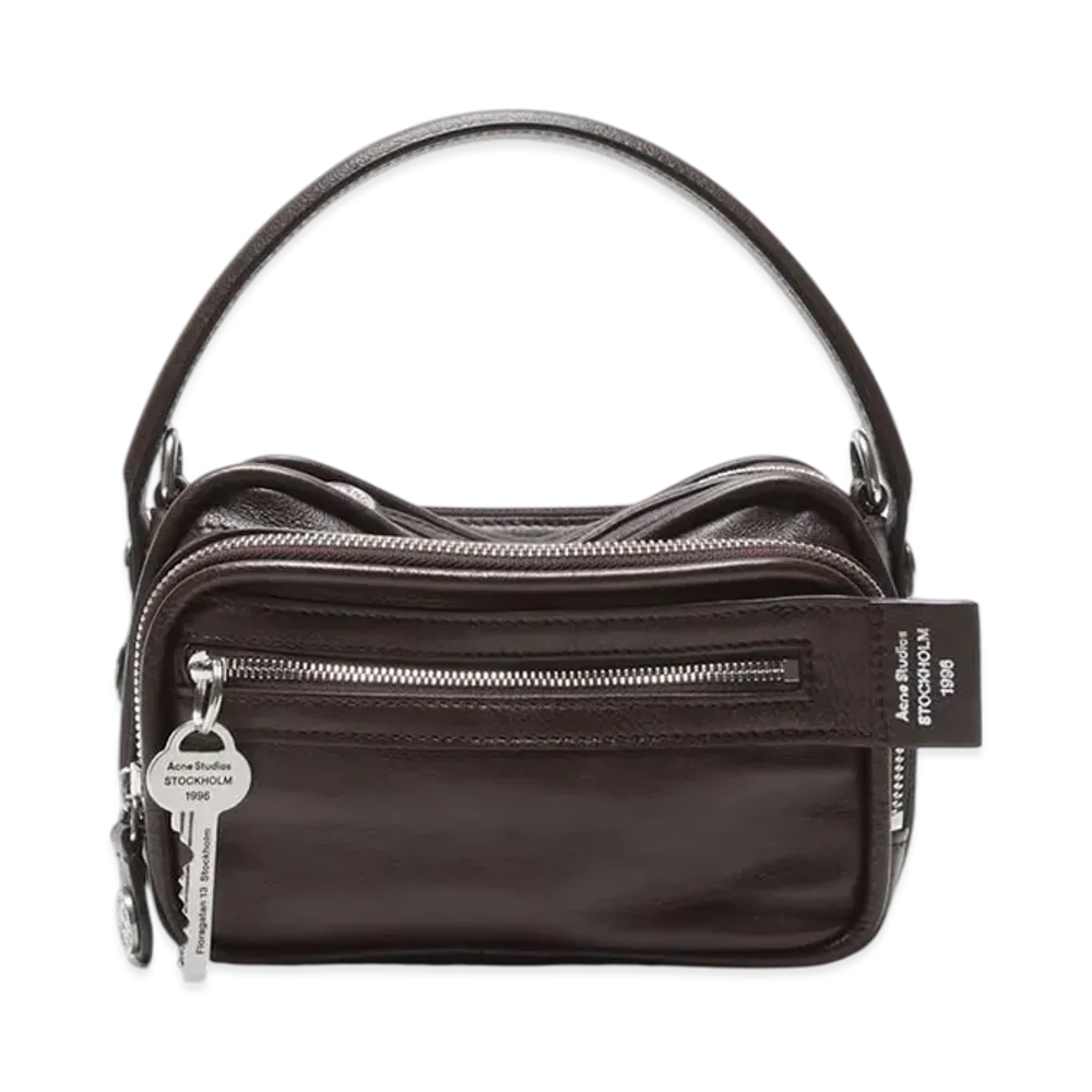 Acne Studios Camero Kit Crossbody Bag "Chocolate Brown"