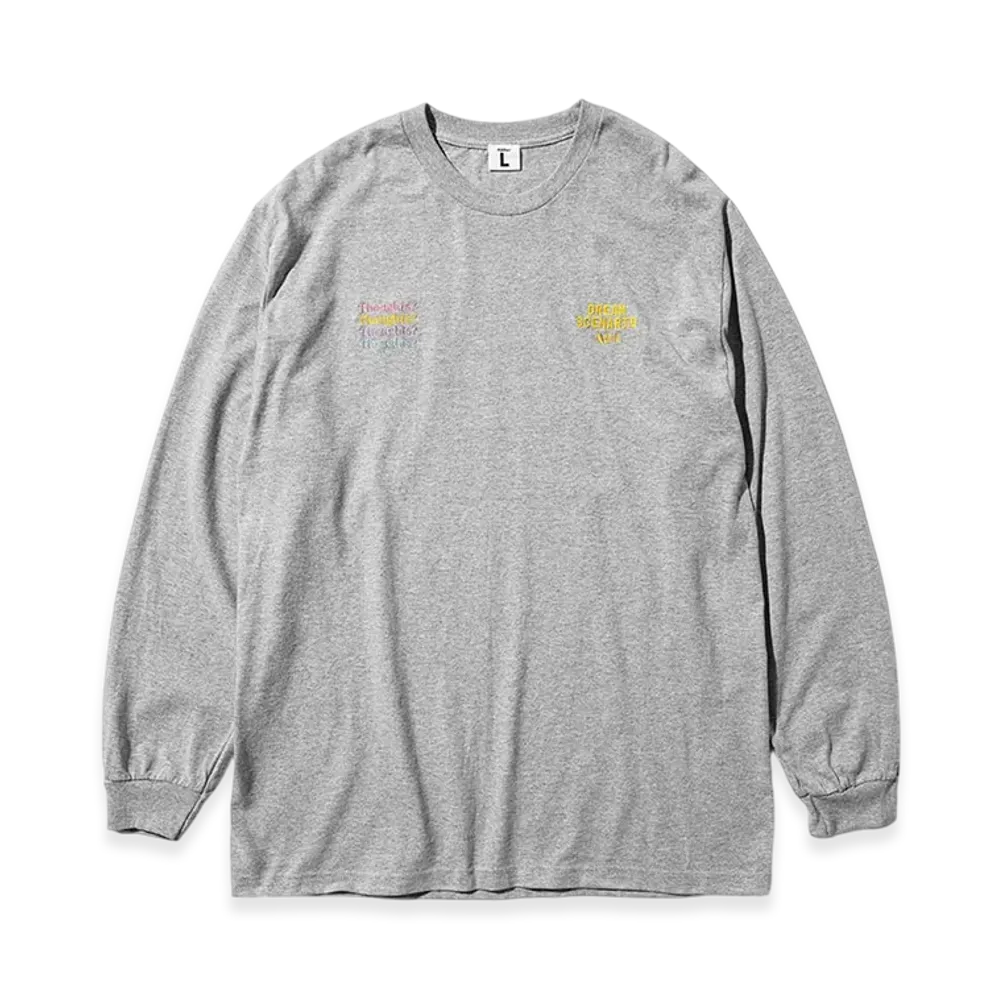 Weber x Dream Scenario Long Sleeve T Shirt "Gray"