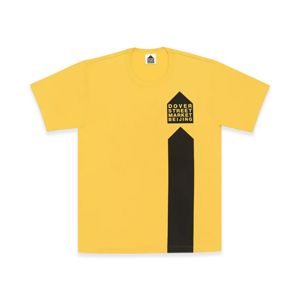 COMME des GARCONS x DSM DOVER STREET MARKET Exclusive Beijing T-Shirt "Yellow"