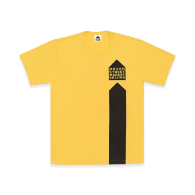 COMME des GARCONS x DSM DOVER STREET MARKET Exclusive Beijing T-Shirt "Yellow"