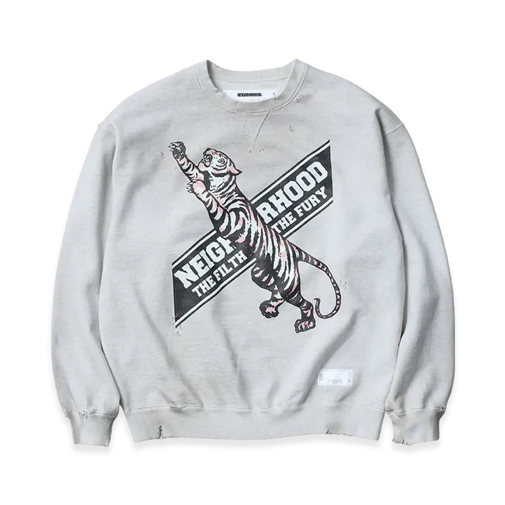 NEIGHBORHOOD Savage Sweat Shirt LS "Oatmeal"