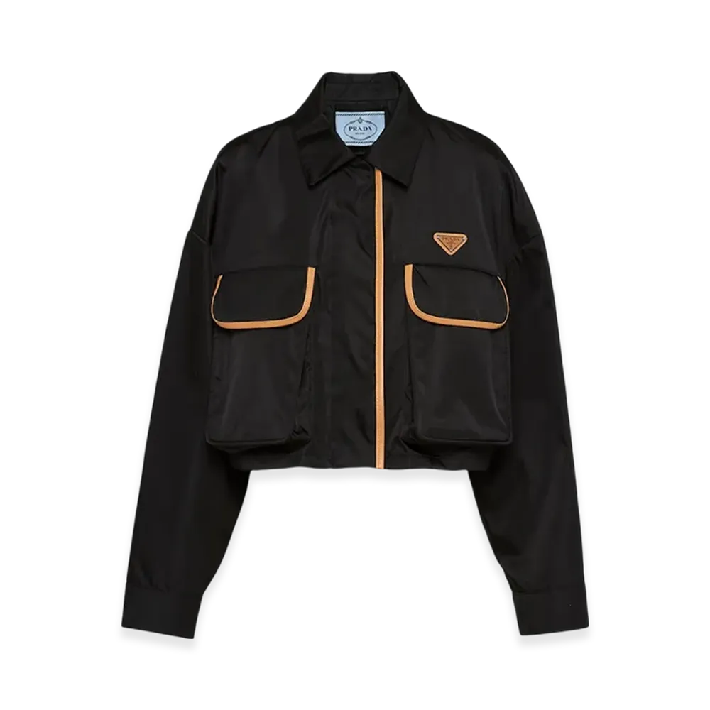 PRADA Women's Re-Nylon Jacket "Black"