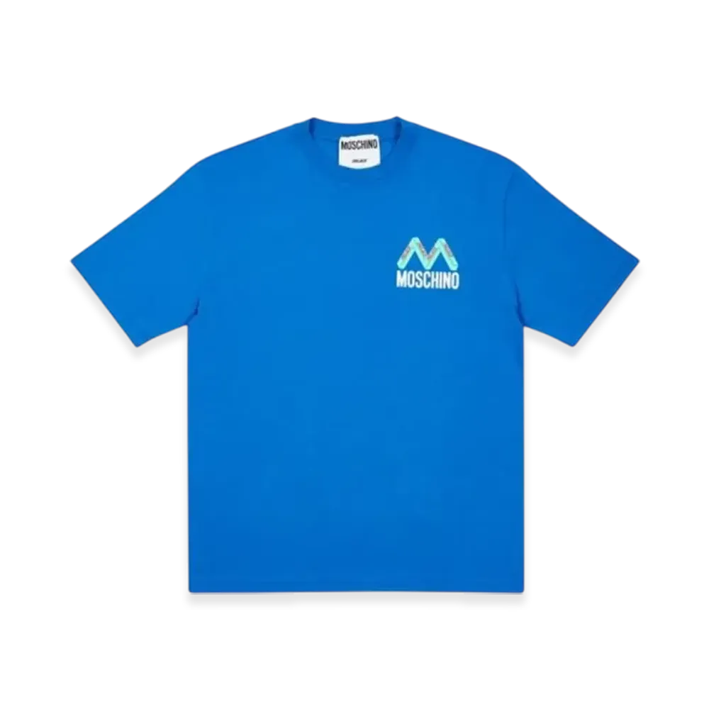 PALACE x Moschino T-Shirt "Blue"