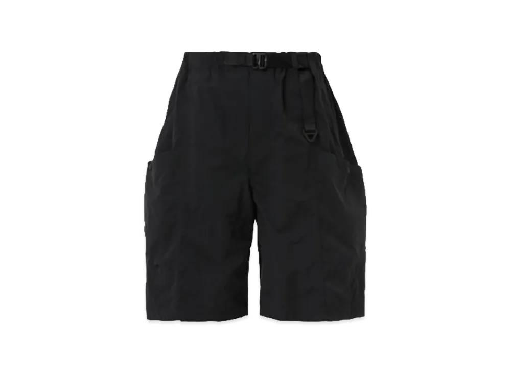 COMME des GARCONS HOMME Nylon Tusser Half Pants "Black"