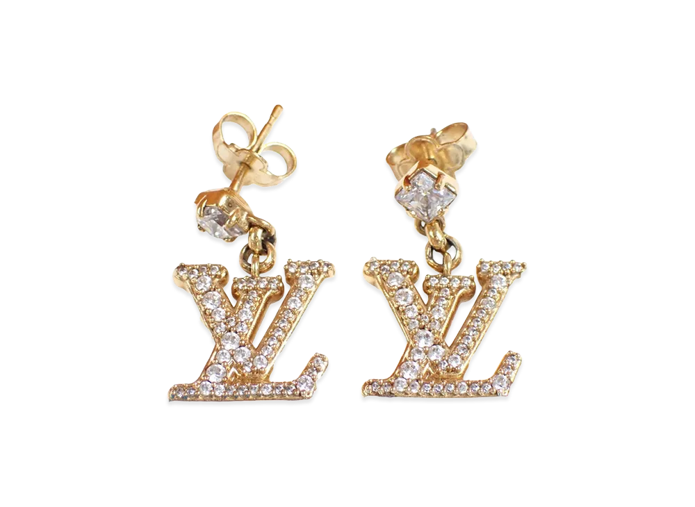 Louis Vuitton Earring Lady LV "Gold"