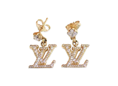 Louis Vuitton Earring Lady LV "Gold"