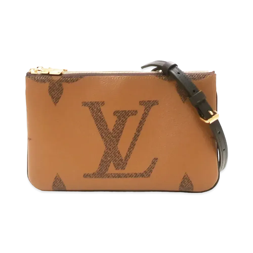 Louis Vuitton Monogram Double Zip Pochette