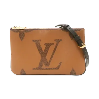 Louis Vuitton Monogram Double Zip Pochette