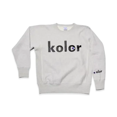 Champion x kolor Reverse Weave Crewneck Sweatshirt "Gray"