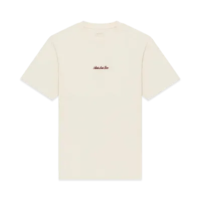 Aime Leon Dore Embroidered Logo Tee "Cream"